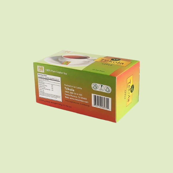 Apple Tea - 2 packs (50 tea bags) - Image 5