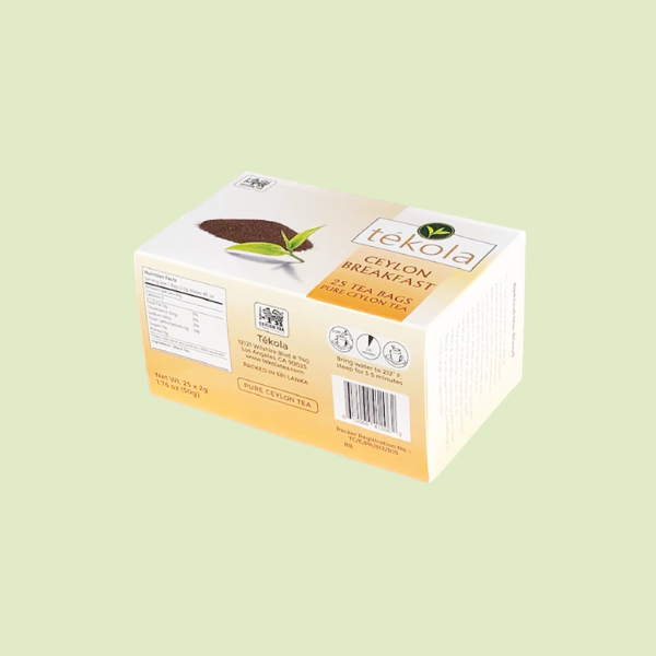 Ceylon Breakfast Tea - 2 pack (50 tea bags) - Image 2